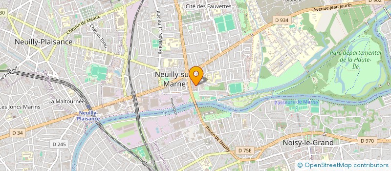 localisation de l'entreprise MADAME DJAMILA KADI à NEUILLY-SUR-MARNE