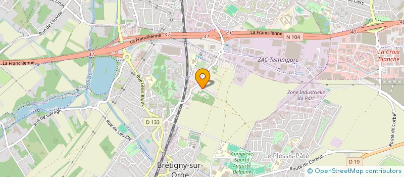 localisation de l'entreprise MADAME DJAMILA KHARBACHE à BRETIGNY-SUR-ORGE