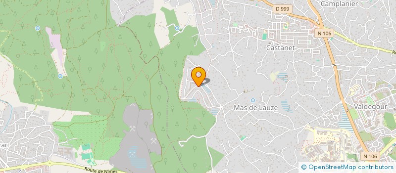 localisation de l'entreprise MADAME DJAMILA KRAOUTI  NIMES