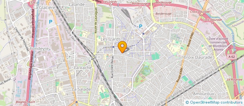 localisation de l'entreprise MADAME DJAMILA MAHDI à TOULOUSE