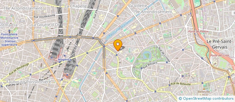 localisation de l'entreprise MADAME DJAMILA MALKI  PARIS