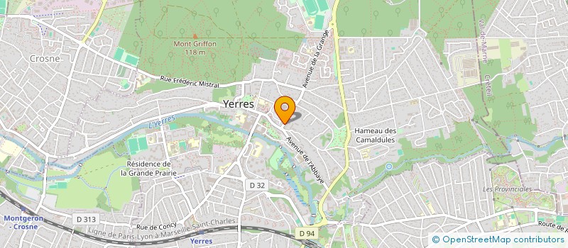 localisation de l'entreprise MADAME DJAMILA MEZIANE  YERRES