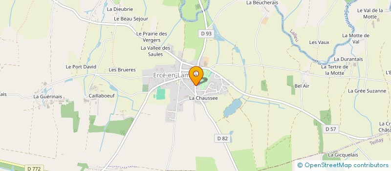 localisation de l'entreprise MADAME DJAMILA RENOUL  ERCE-EN-LAMEE