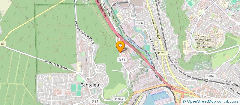 localisation de l'entreprise MADAME DJAMILA SAOU à CANTELEU