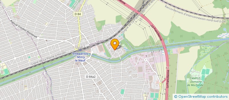 localisation de l'entreprise MADAME DJAMILA SFAXI à VILLEPARISIS