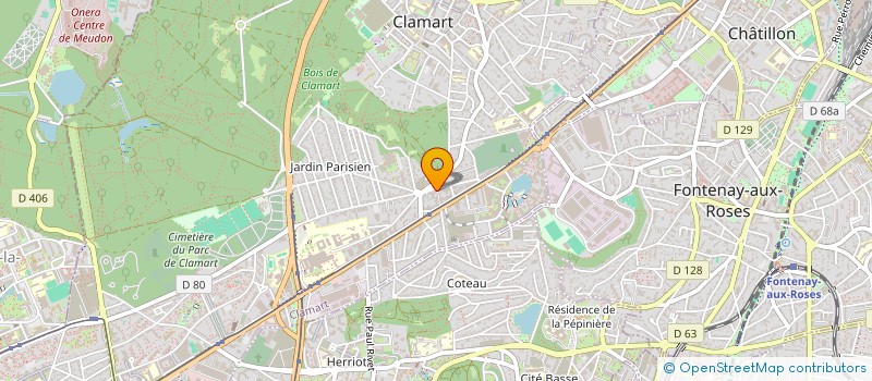 localisation de l'entreprise MADAME DJAMILA TAHARBOUCHE à CLAMART