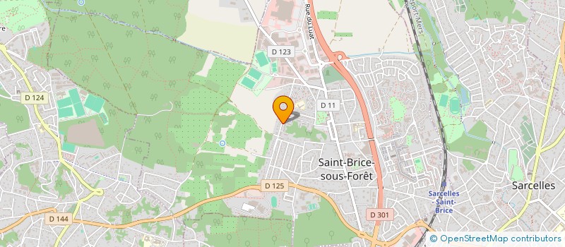 localisation de l'entreprise MADAME DJAMILA TOUATI à SAINT-BRICE-SOUS-FORET