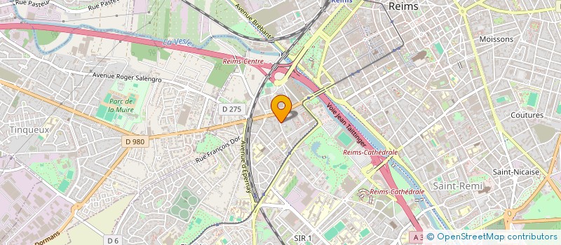 localisation de l'entreprise MADAME DJAMILA YALOULE  REIMS