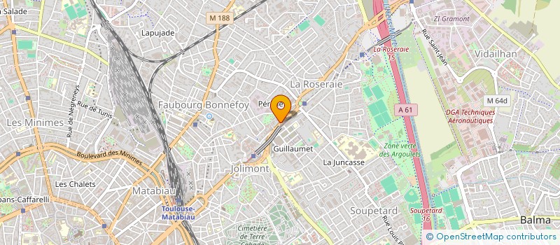localisation de l'entreprise MADAME DJAMILLA SADOK à TOULOUSE