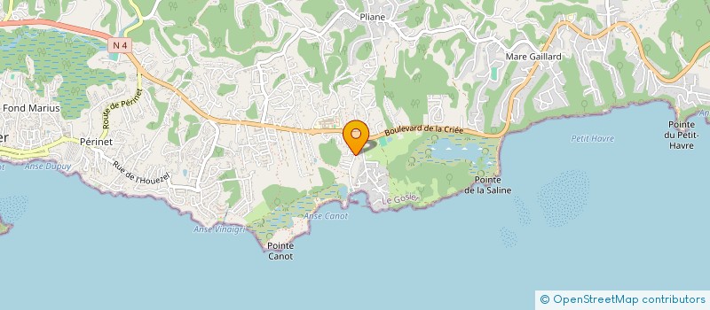 localisation de l'entreprise MADAME DJAMILY VERSPAN  LE GOSIER