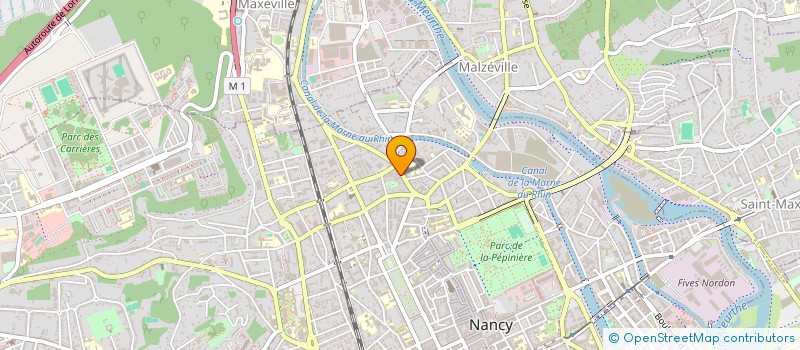 localisation de l'entreprise MADAME DJANET MERIEM à NANCY