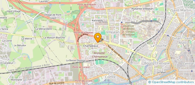 localisation de l'entreprise MADAME DJANIS HAMIDOUN à RENNES