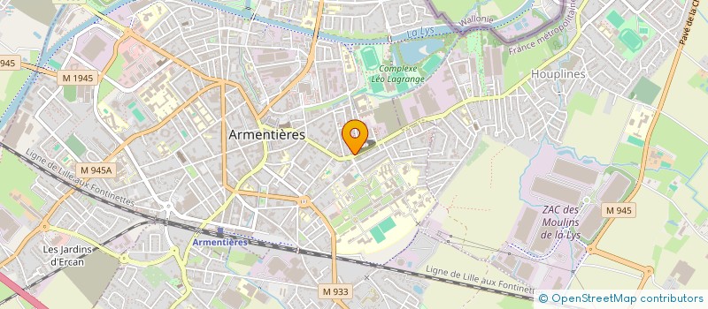 localisation de l'entreprise MADAME DJANNATIE MDAOUHOMA  ARMENTIERES