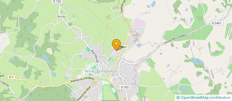 localisation de l'entreprise MADAME DJANTOU KEITA  BRIVE-LA-GAILLARDE