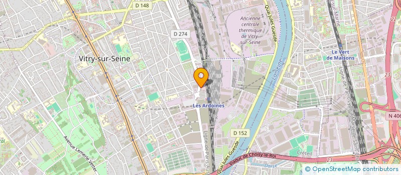 localisation de l'entreprise MADAME DJAOUIDA DROUICHE à VITRY-SUR-SEINE