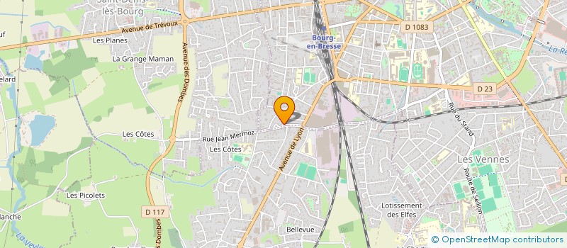 localisation de l'entreprise MADAME DJARIATOU IDRISSOU KARIMOU à BOURG-EN-BRESSE