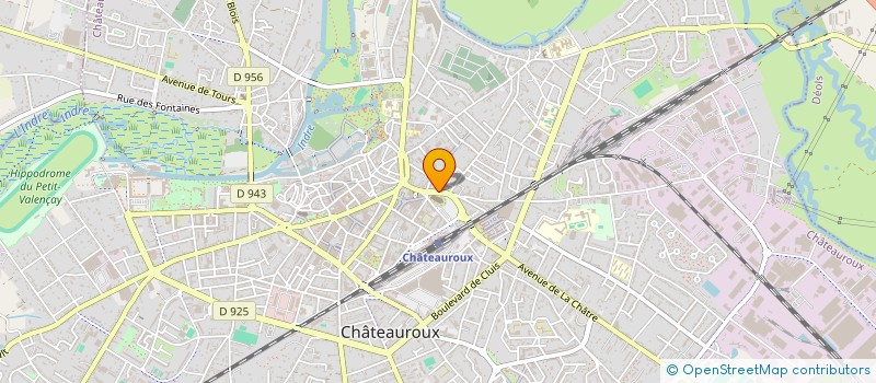 localisation de l'entreprise MADAME DJATOUGBE GNAGLO à CHATEAUROUX