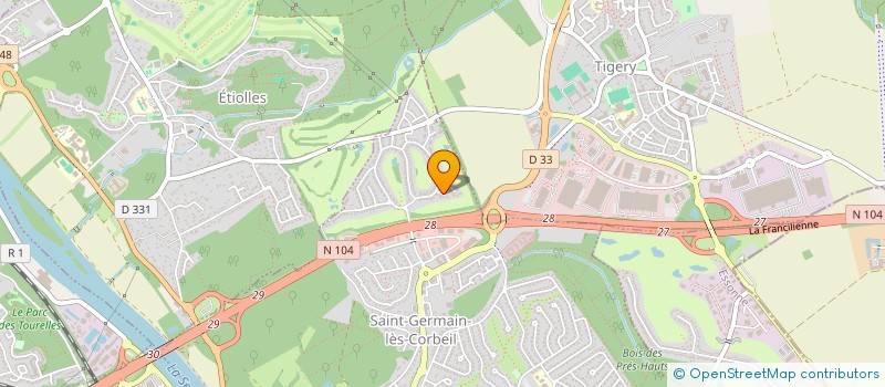 localisation de l'entreprise MADAME DJAZARIA HAMDI à SAINT-GERMAIN-LES-CORBEIL