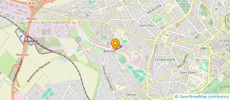 localisation de l'entreprise MADAME DJAZIA AINDAR à CAEN