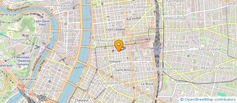 localisation de l'entreprise MADAME DJAZIA YAHNINE  LYON