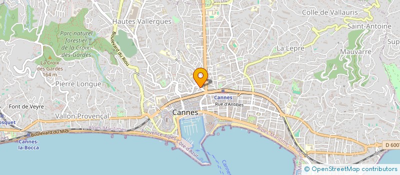 localisation de l'entreprise MADAME DJAZIRA GAHROUT à CANNES