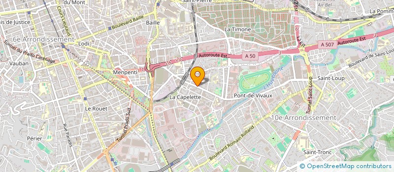 localisation de l'entreprise MADAME DJEDJIGA HADJI  MARSEILLE