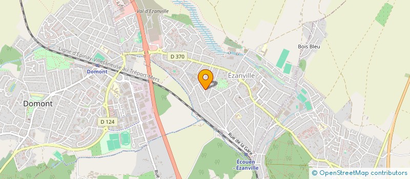 localisation de l'entreprise MADAME DJEMILA MOUNA MORSSI  EZANVILLE