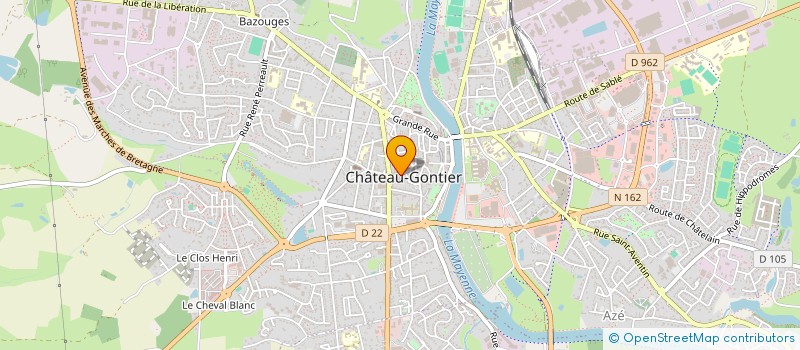 localisation de l'entreprise MADAME DJEMILA ORY à CHATEAU-GONTIER-SUR-MAYENNE