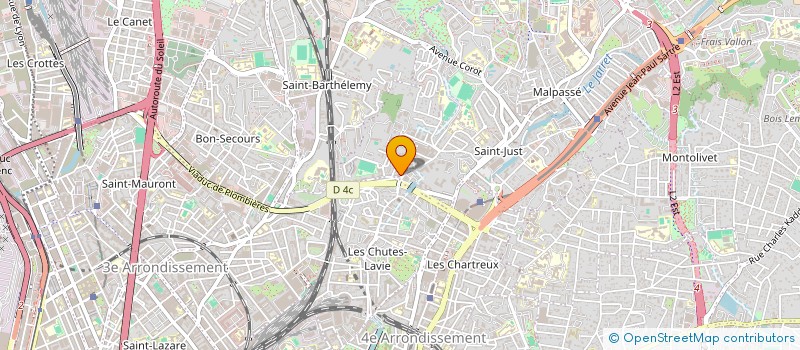 localisation de l'entreprise MADAME DJENA BELLARBI à MARSEILLE