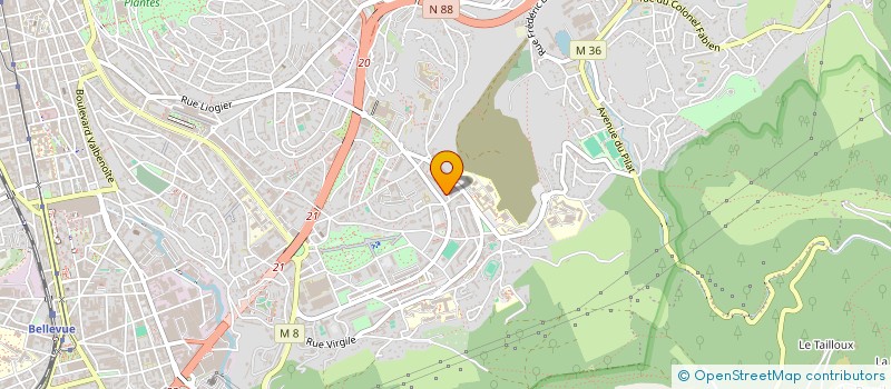 localisation de l'entreprise MADAME DJENABA NGALULA KAMBI  SAINT-ETIENNE