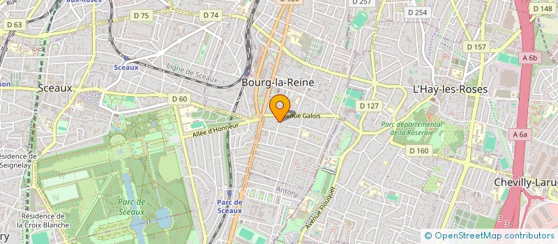 localisation de l'entreprise MADAME DJENABOU BARRY à BOURG-LA-REINE