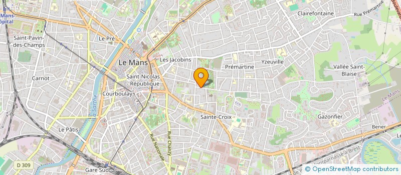 localisation de l'entreprise MADAME DJENABOU DOUMBOUYA  LE MANS