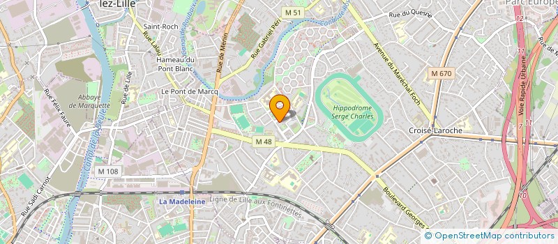 localisation de l'entreprise MADAME DJENABOU SYLLA  MARCQ-EN-BARUL