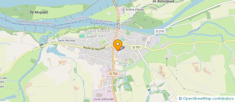 localisation de l'entreprise MADAME DJENE TRAORE  ANCENIS-SAINT-GEREON