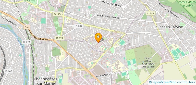 localisation de l'entreprise MADAME DJENEBA DIALLO à CHAMPIGNY-SUR-MARNE
