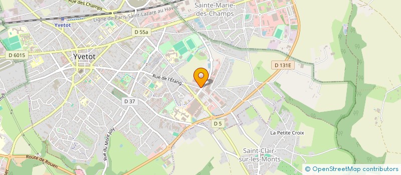 localisation de l'entreprise MADAME DJENEBA DIARRA  YVETOT