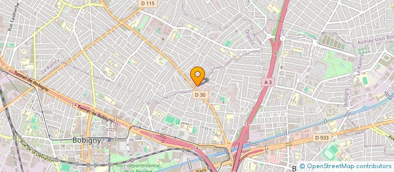 localisation de l'entreprise MADAME DJENEBA DIAYTE  BOBIGNY