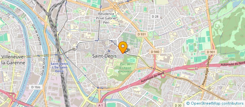 localisation de l'entreprise MADAME DJENEBA FOFANA à SAINT-DENIS