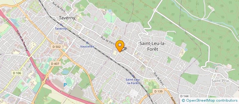 localisation de l'entreprise MADAME DJENEBA NDIAYE à SAINT-LEU-LA-FORET