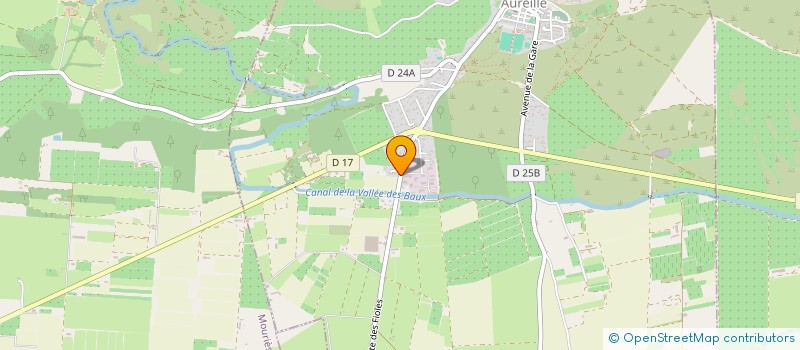 localisation de l'entreprise MADAME DJENILOU DUMAS  AUREILLE