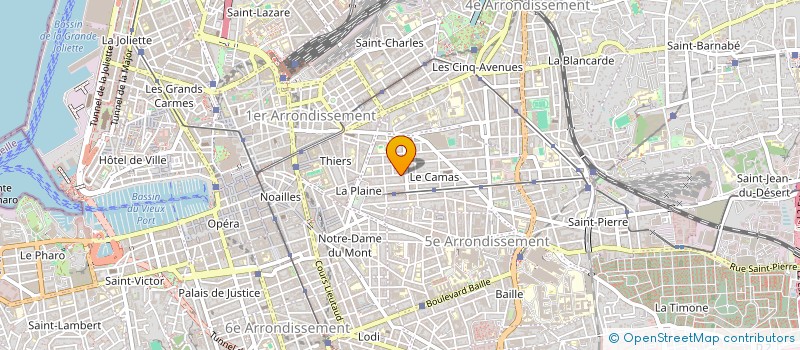 localisation de l'entreprise MADAME DJENNA CHANA LAGRAA à MARSEILLE