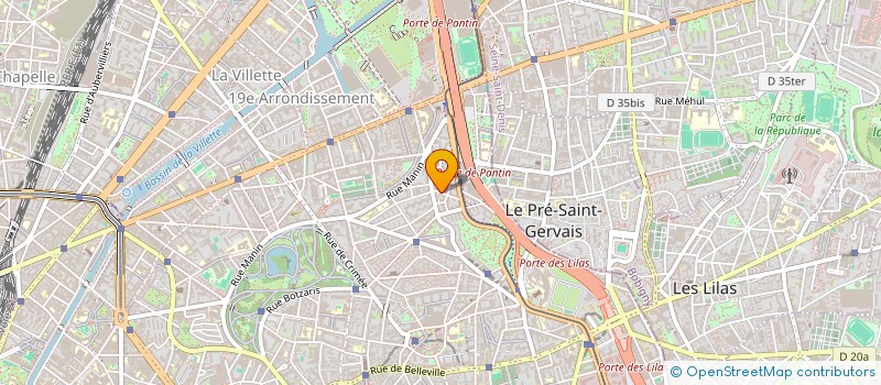 localisation de l'entreprise MADAME DJENNY EUGENE  PARIS