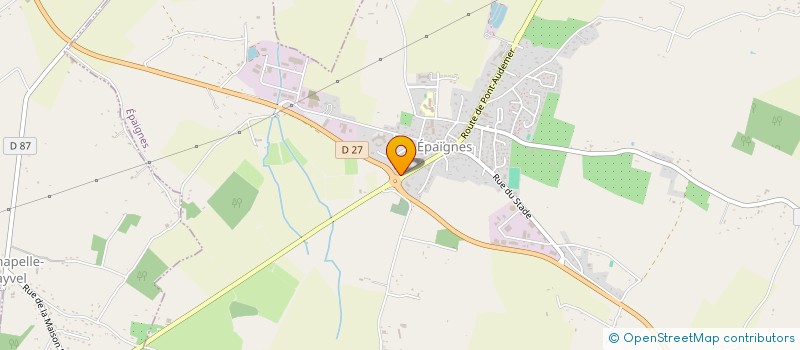 localisation de l'entreprise MADAME DJESSIE COPPIER  EPAIGNES