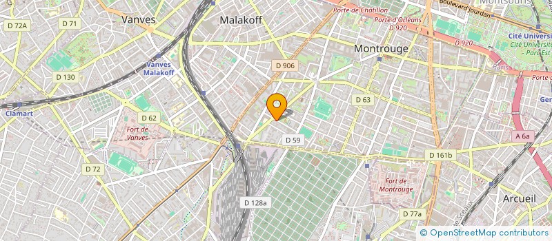 localisation de l'entreprise MADAME DJETENIN DIABATE à MONTROUGE