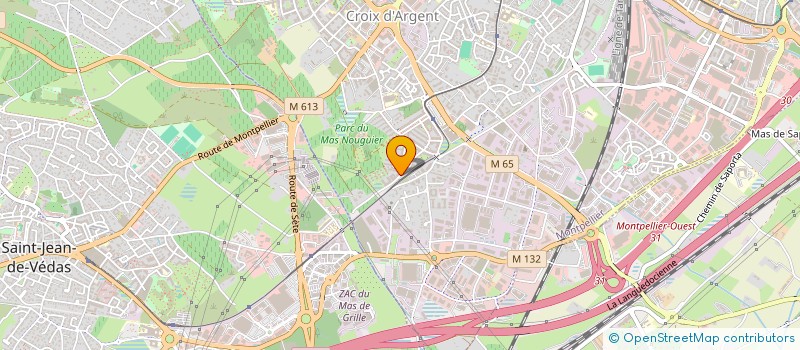localisation de l'entreprise MADAME DJEYNEBO DRAME à MONTPELLIER