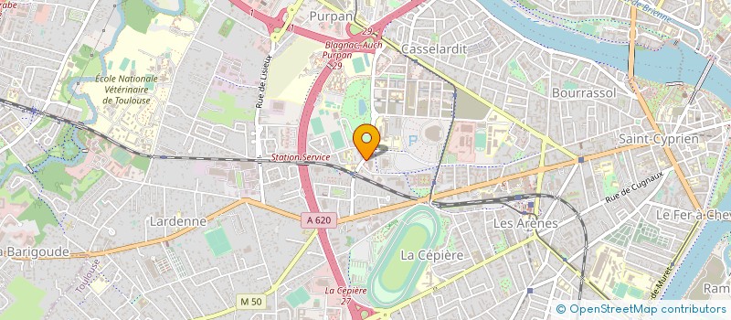 localisation de l'entreprise MADAME DJIDA IMMOULA à TOULOUSE