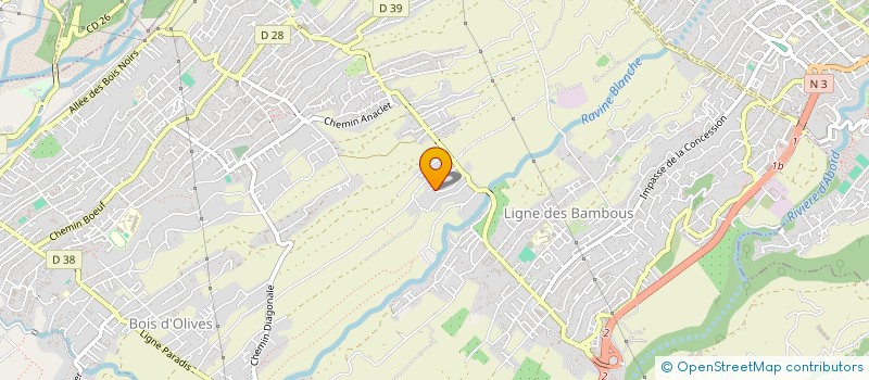 localisation de l'entreprise MADAME DJIFA DANHOUI  L ETANG SALE