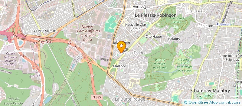 localisation de l'entreprise MADAME DJIFA SOKPA à LE PLESSIS-ROBINSON