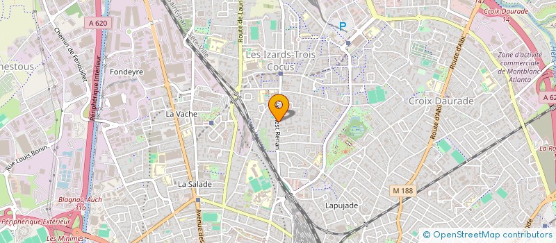 localisation de l'entreprise MADAME DJIHANE MEZHOUD à TOULOUSE