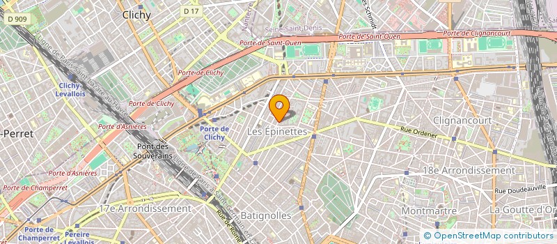 localisation de l'entreprise MADAME DJIHANE MOULFI  PARIS